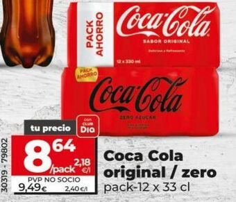Maxi Dia Coca cola original / zero oferta