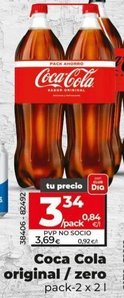 Maxi Dia Coca cola original / zero oferta