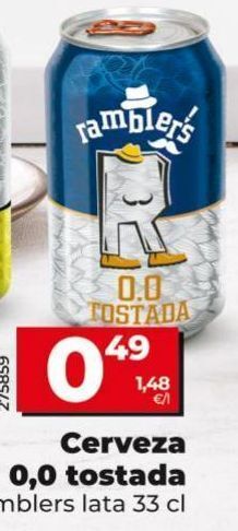 Maxi Dia Cerveza 0,0 tostada oferta