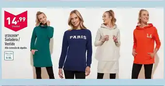 ALDI Up2fashion sudadera vestido oferta