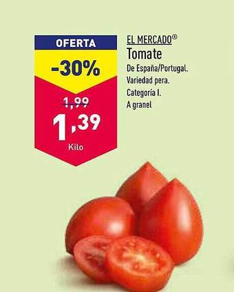 ALDI El mercado tomate oferta
