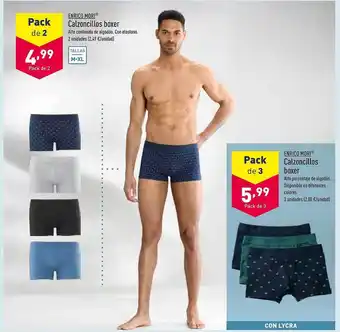 ALDI Enrico mori calzoncillos boxer enrico mori clazoncillos boxer oferta