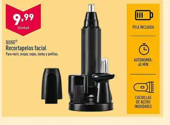 ALDI Quigg recortapelos facial oferta