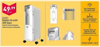 ALDI Cecotec radiador de aceite 5600 space oferta