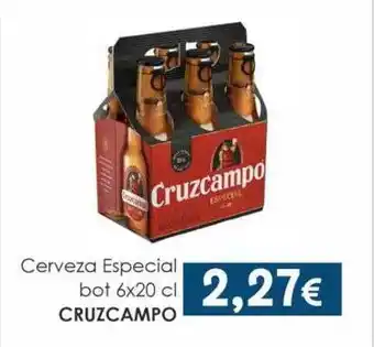 SPAR Lanzarote Cerveza especial cruzcampo oferta