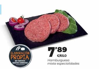 Supermercados Lupa Hamburguesa mixta especialidades oferta