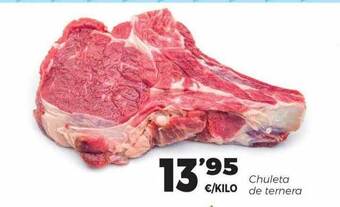 Supermercados Lupa Chuleta de ternera oferta