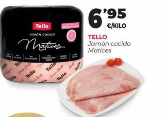 Supermercados Lupa Tello jamón cocido matices oferta