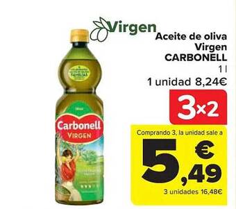 Carrefour Aceite de oliva virgen carbonell oferta