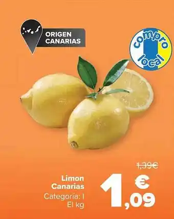 Carrefour Limon canarias oferta