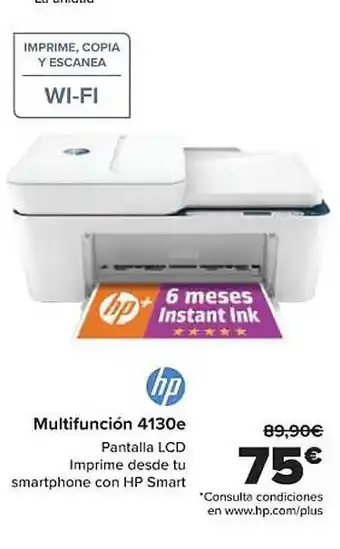 Carrefour Multifunción 4130e hp oferta