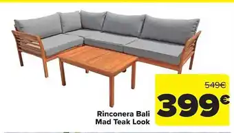 Carrefour Rinconera bali mad teak look oferta
