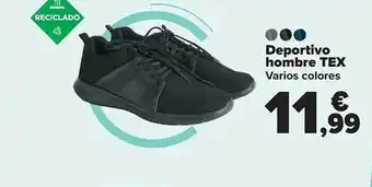 Carrefour Deportivo hombre tex oferta