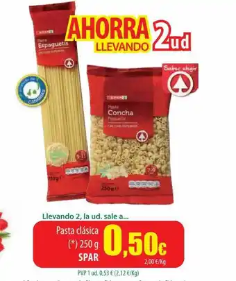 Spar Tenerife Pasta clásica spar oferta