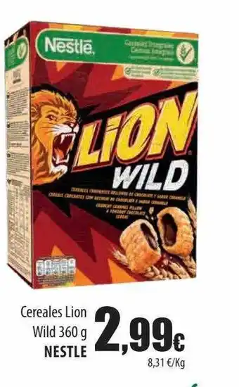 Spar Tenerife Cereales lion wild nestle oferta