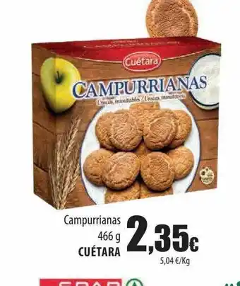 Spar Tenerife Campurrianas cuétara oferta