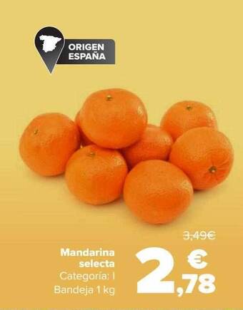 Carrefour Market Mandarina selecta oferta
