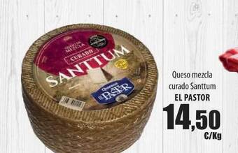 Spar Tenerife Queso mezcla curado santtum el pastor oferta