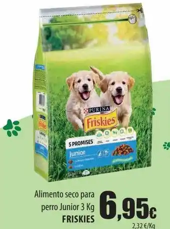 Spar Tenerife Alimento seco para perro junior friskies oferta