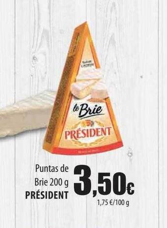 Spar Tenerife Puntas de brie président oferta