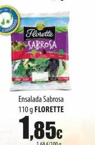 Spar Tenerife Ensalada sabrosa florette oferta