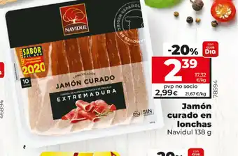 Maxi Dia Jamón curado en lonchas oferta