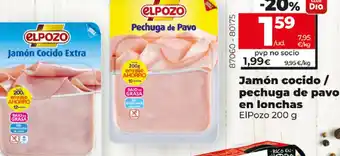 Maxi Dia Jamón cocido/ pechuga de pavo en lonchas oferta