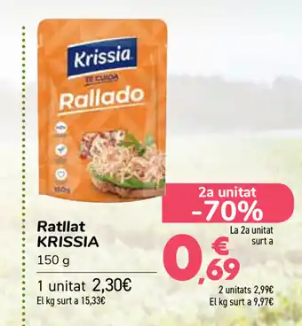 Carrefour Ratllat KRISSIA 150g oferta