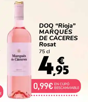 Carrefour Doq "Rioja" Marques De Cáceres Rosat oferta