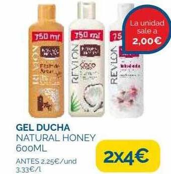 Supermercados La Despensa Gel ducha natural honey oferta