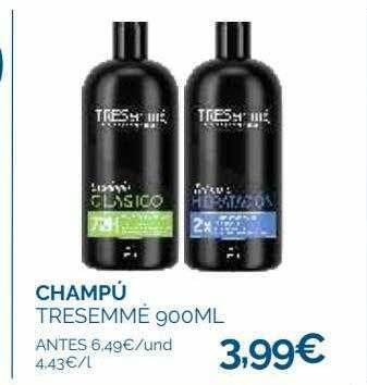 Supermercados La Despensa Champú tresemmé oferta