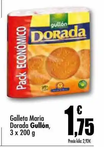Unide Supermercados Galleta maría dorada gullón oferta