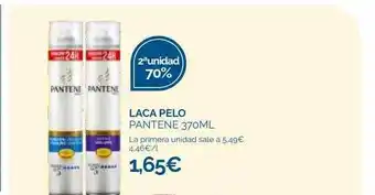 Supermercados La Despensa 2a unidad 70% laco pelo pantene oferta