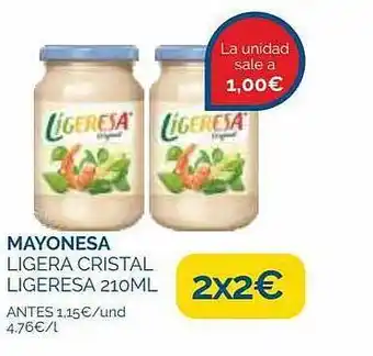 Supermercados La Despensa Mayonesa ligera cristal ligeresa oferta