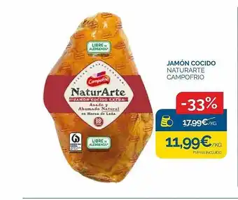 Supermercados La Despensa Jamón cocido naturarte campofrio oferta