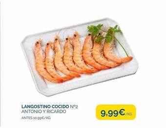 Supermercados La Despensa Langostino cocido n°2 antonio y ricardo oferta