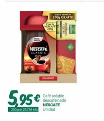Café Soluble Descafeinado Nescafé
