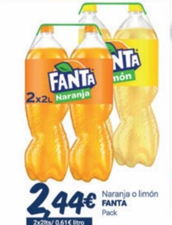 Supermercados Plaza Naranja O Limon Fanta oferta