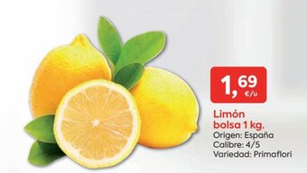 Suma Supermercados Limón Bolsa 1kg oferta