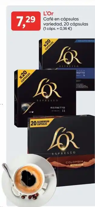 Suma Supermercados L'Or Café En Cápsulas Variedad, 20 Cápsulas oferta