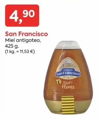 Suma Supermercados San Francisco Miel Antigoteo, 425g oferta