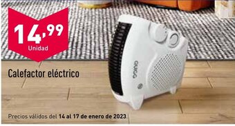 ALDI Calefactor Eléctrico oferta