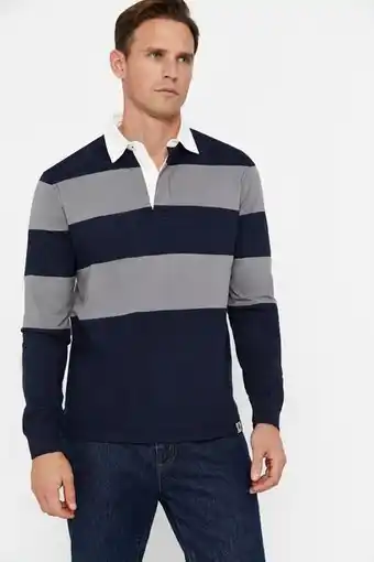 Cortefiel Rugby contrastes manga larga oferta
