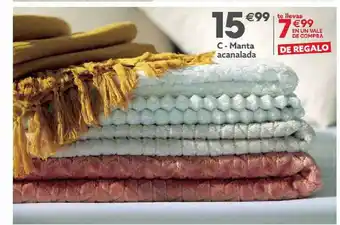 GiFi Manta acanalada oferta