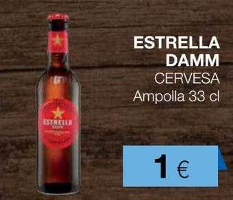 Plusfresc Estrella damm cervesa oferta