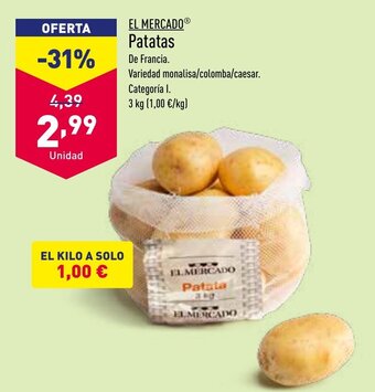 ALDI Patatas oferta