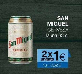 Plusfresc San miguel cervesa oferta