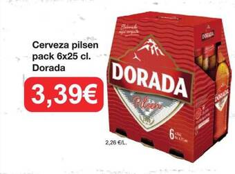 Spar La Palma Cerveza pilsen pack dorada oferta