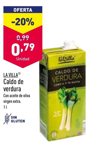 ALDI Caldo de Verdura oferta