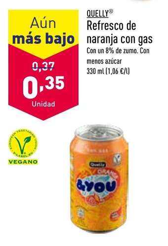ALDI Refresco de Naranja Con Gas oferta